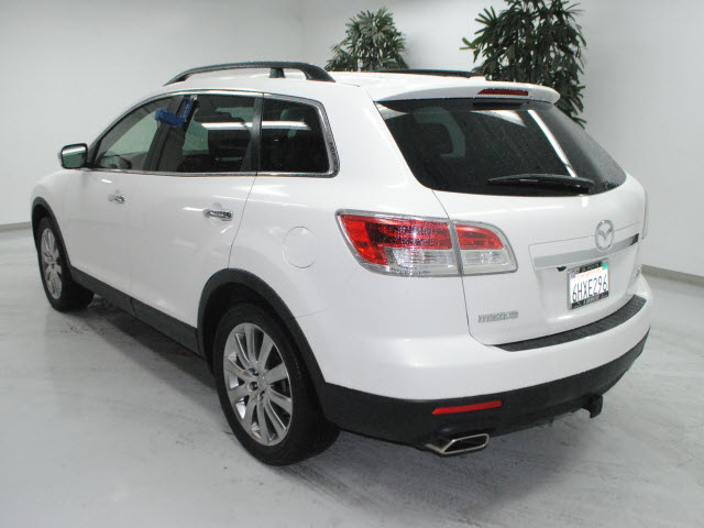 mazda cx 9 2009 white suv gasoline 6 cylinders front wheel drive ...